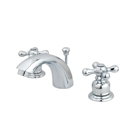 Kingston Brass KB951AX Mini-Widespread Bathroom Faucet, Polished Chrome KB951AX